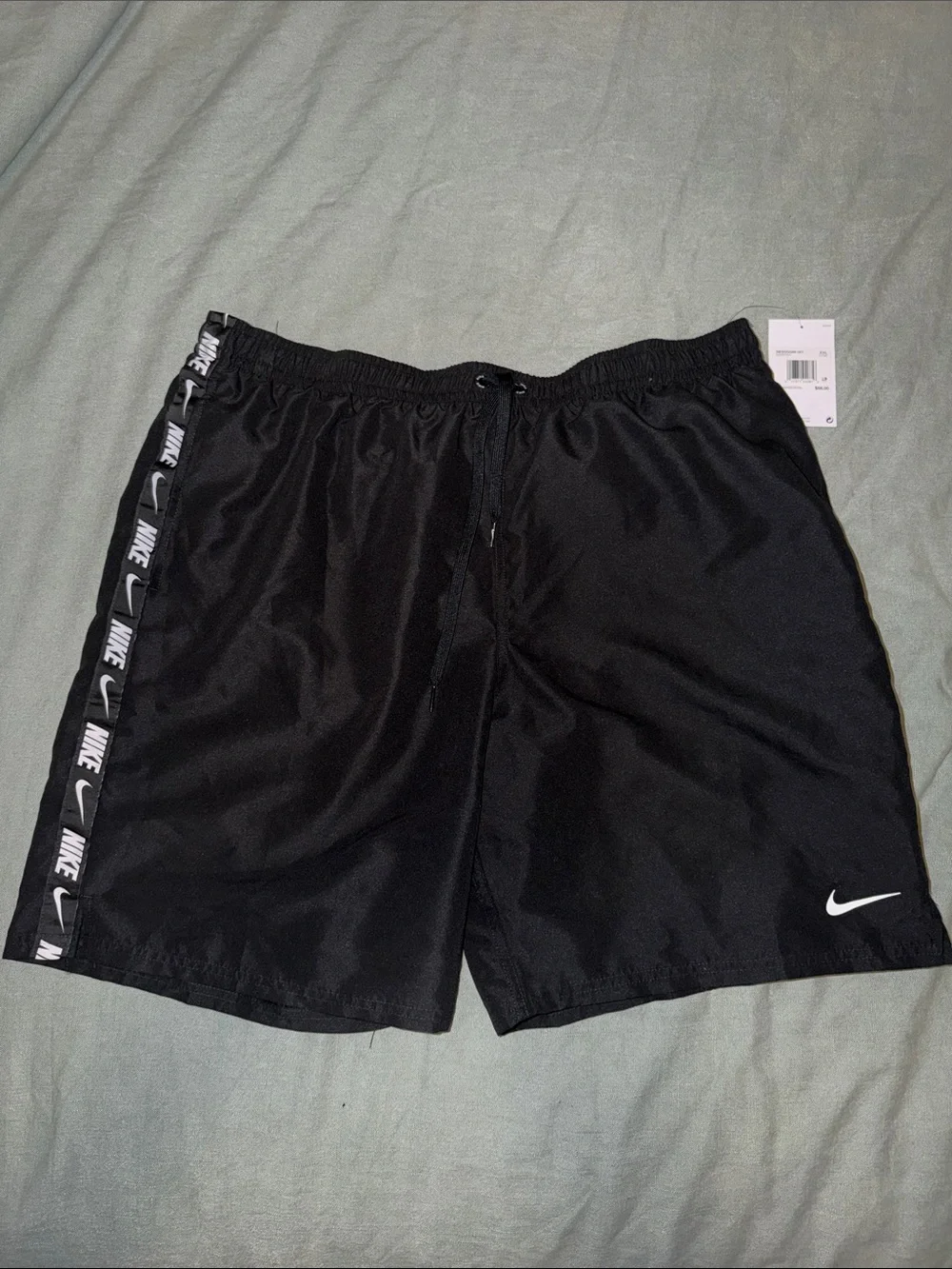 Mens Nike Black Swim Shorts